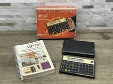Calculadora HP 12C Vintage + Estojo + Manual Conjunto Caixa Original Testado EUA comprar usado  Enviando para Brazil