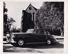 ROLLS ROYCE NUVEM DE PRATA, VISTA FRONTAL, FOTOGRAFIA DE ÉPOCA. comprar usado  Enviando para Brazil