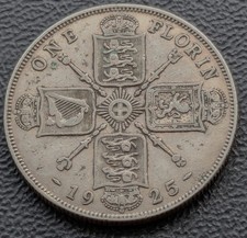 1925 florin rare for sale  SOMERTON
