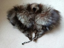 Silver fox fur for sale  LANARK