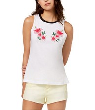 Regata feminina bordada floral cópia carbono, branca, S 897100051818 comprar usado  Enviando para Brazil
