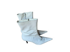 Stiefeletten weiß spitz gebraucht kaufen  Wiesbaden