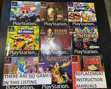 Playstation instruction manual for sale  SANDOWN