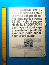 Clipping giornale pubblicita usato  Italia