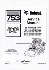 Bobcat 753 manuel d'occasion  Expédié en France