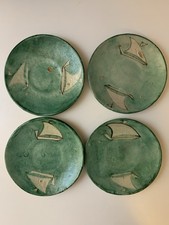 Piattini ceramica smaltata usato  Roma