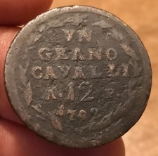 Moneta grano cavalli usato  Olbia