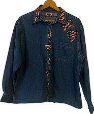 Denim button shirt for sale  Wichita