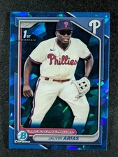 Usado, 2024 Bowman Chrome JALVIN ARIAS 1º Prospect Sapphire Philadelphia Phillies (B) comprar usado  Enviando para Brazil