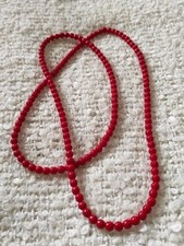 Rote perlenkette modeschmuck gebraucht kaufen  Bernau