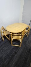 Beech wooden chair for sale  PORTSMOUTH
