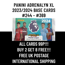 Usado, *COMPRE 2 E GANHE 8 GRÁTIS* CARTÕES BASE PANINI ADRENALYN XL 23/24 #244 - #369 comprar usado  Enviando para Brazil