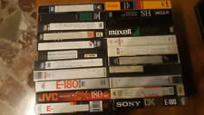 Cassette vhs registrate usato  Bari