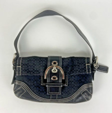 Bolsa feminina Coach pequena assinatura C Blake Hobo Soho bolsa de lona comprar usado  Enviando para Brazil