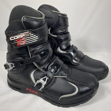 Usado, Botas Fox Racing Masculinas Tamanho 9 Preto Comp 5 Shorty Riding Motocross Motocicleta MX comprar usado  Enviando para Brazil
