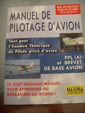 Manuel pilotage avion d'occasion  Sauve