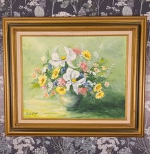 Vintage floral impressionist for sale  Gloucester Point