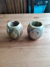 Pair natural onyx for sale  BIRMINGHAM