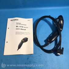 Leitor de código de barras Keyence BL-N70RKE leve e pequeno laser prático FNIP comprar usado  Enviando para Brazil
