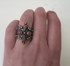 Bague argent corail d'occasion  Nantes-