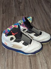 Usado, Tênis Nike Air Jordan 5 retrô DB3026-100 Bel-Air Fresh Prince tamanho 1 Y comprar usado  Enviando para Brazil