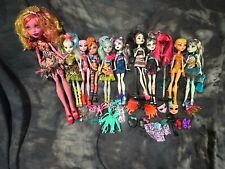 Monster High Lote Muñecas Y Accesorios Gooliope Frankie Stein Howleen Clawdeen segunda mano  Embacar hacia Argentina