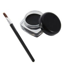 Usado, Delineador Preto Gel Pote E Pincel Smokey Impermeável Delineador Sombra Maquiagem comprar usado  Enviando para Brazil