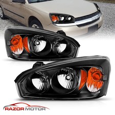 2004 2005 2006 2007 Fit Chevy Malibu Euro Style faróis pretos farol + CDRL comprar usado  Enviando para Brazil