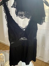 Schwarzes lingerie pyjama gebraucht kaufen  Kronberg im Taunus