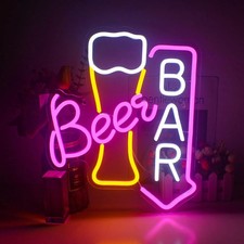 Beer bar neon for sale  BIRMINGHAM
