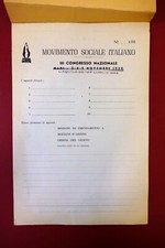 Movimento sociale italiano usato  Italia