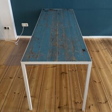 Esstisch weißer stahl gebraucht kaufen  Berlin