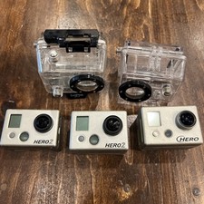 Usado, Lote de 2 GoPro Hero 2 - 1ª Geração - NÃO TESTADAS E Originais Go Pro E Estojos comprar usado  Enviando para Brazil