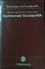 Kommunale sozialpolitik soziol gebraucht kaufen  Koblenz