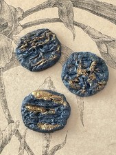 Boutons résine bleu d'occasion  Nantes-