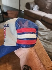 Chapéu caminhoneiro vintage 3 listras snapback Georgia Best Of Dixie feito nos EUA comprar usado  Enviando para Brazil
