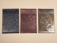 Etching engraved metal for sale  Chapel Hill