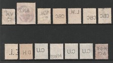 Kgvi perfins used for sale  WARMINSTER