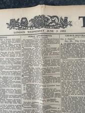 Old vintage newspaper for sale  HARROGATE