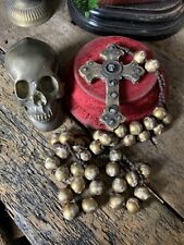 Antique wooden rosary for sale  WARE