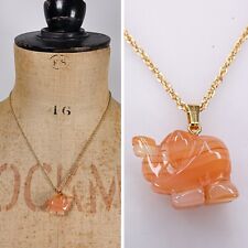 Vintage orange stone for sale  LONDON