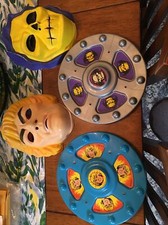 Escudos y máscaras de Masters of the Universe 1985 segunda mano  Embacar hacia Mexico