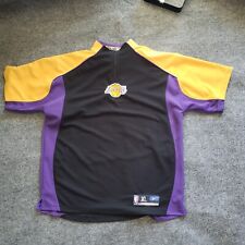 Camiseta de baloncesto Reebok de los angeles lakers calentamiento DE COLECCIÓN tiro NBA XL segunda mano  Embacar hacia Argentina