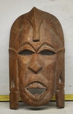 Wooden mask wall for sale  Morris
