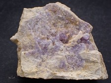 Fluorapatite violette quartz d'occasion  Moyenmoutier