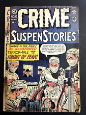 Crime SuspenStories 10 GD- -- Pré-código CE, capa Johnny Craig 1952, usado comprar usado  Enviando para Brazil