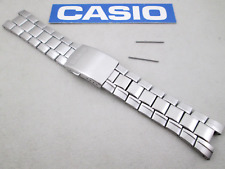 Genuíno Casio Edifice EF-305D pulseira de relógio de aço inoxidável tom prata 10447361 comprar usado  Enviando para Brazil