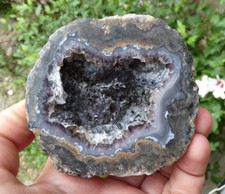Géode coconut quartz d'occasion  Lagnieu