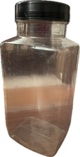 Clear storage jar for sale  ILFORD