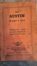 Austin eight ten for sale  MARCH